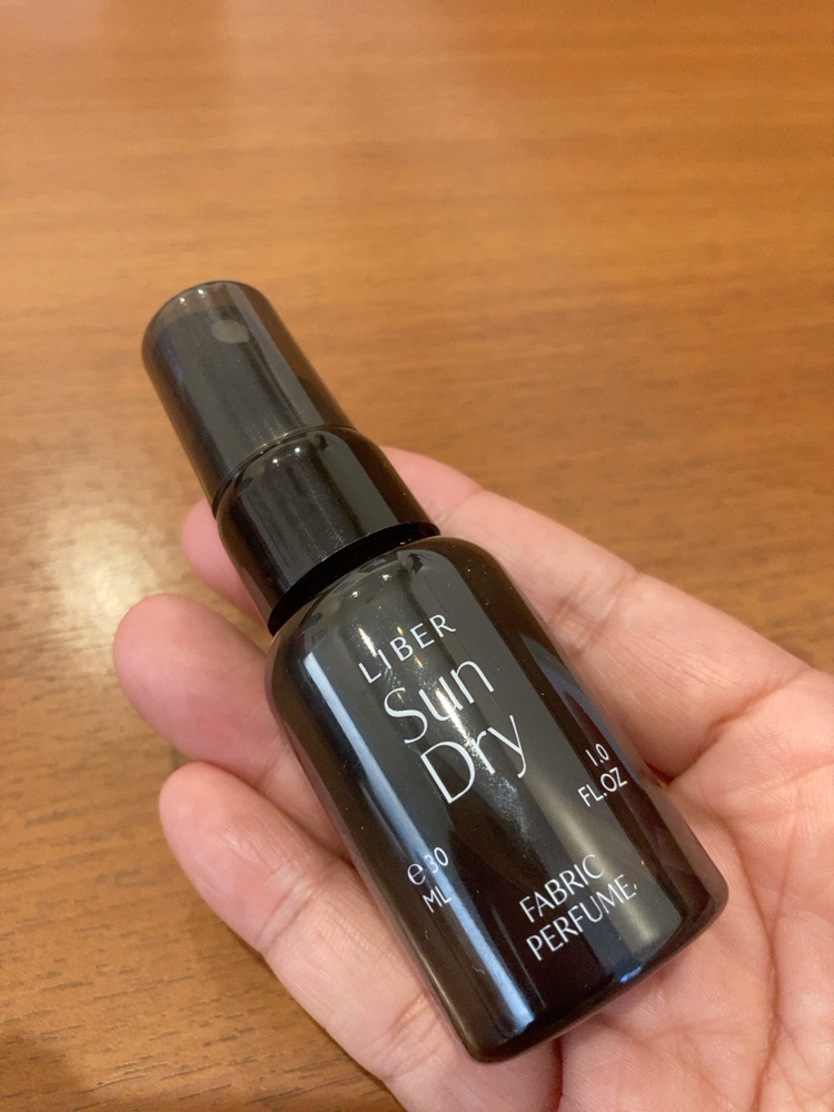 FABRIC PERFUME 2.Sun Dry(best/cotton)/LIBER/ファブリックミストを使ったクチコミ（3枚目）