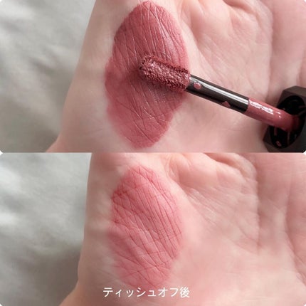 センシュアルパウダーマットリキッド/HERA/口紅を使ったクチコミ(2枚目)