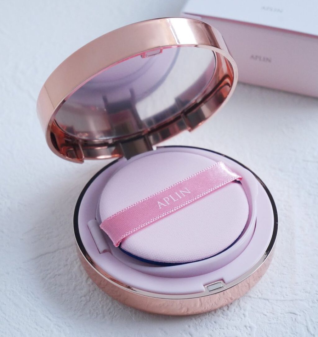 ピンクティーツリーカバークッション/APLIN/クッションファンデーションを使ったクチコミ（3枚目）