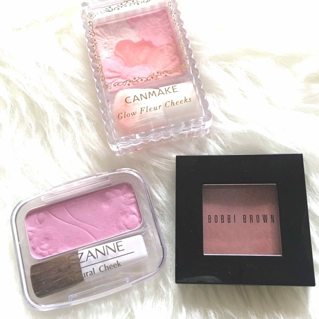 グロウフルールチークス/キャンメイク/パウダーチークを使ったクチコミ(1枚目)