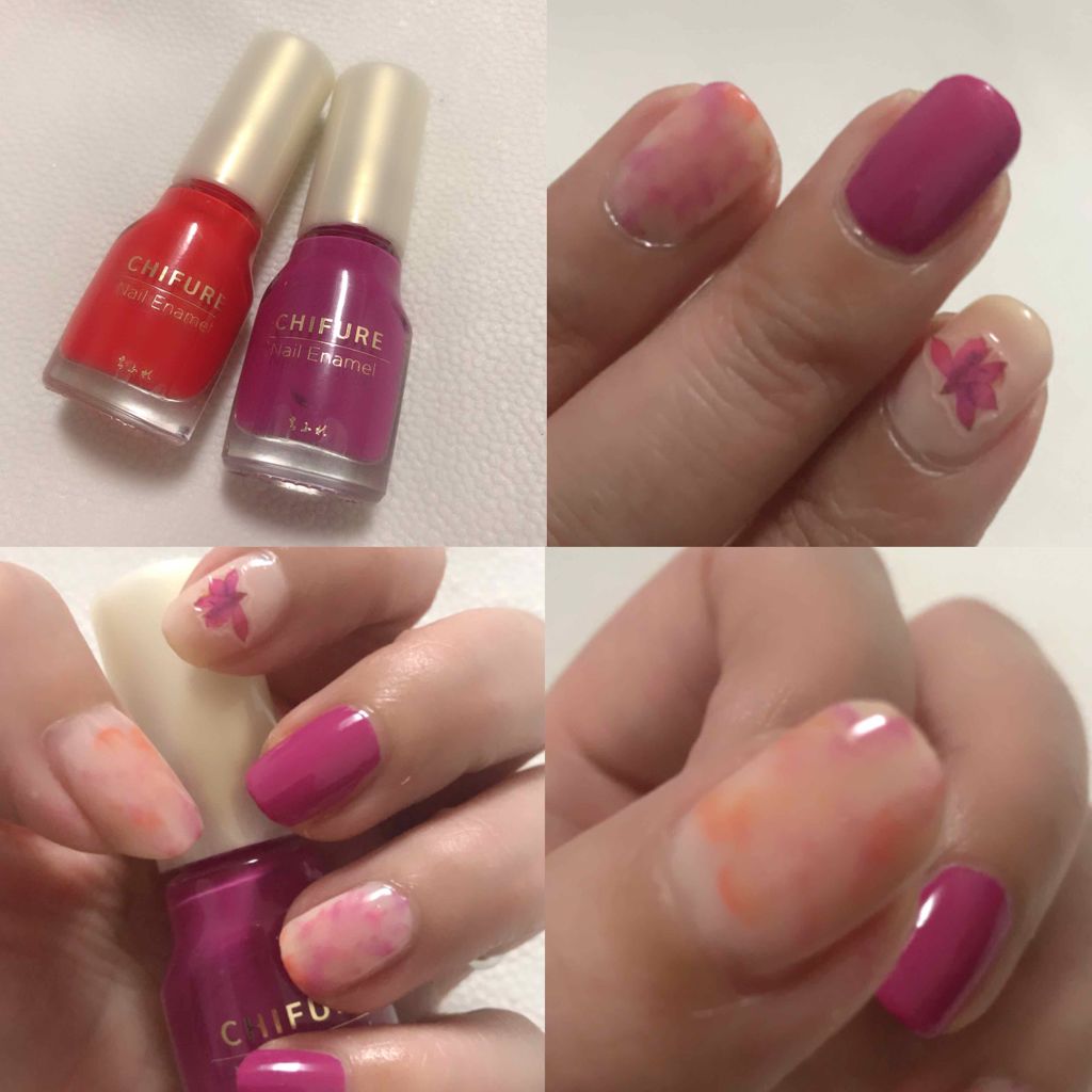 ネイル エナメル/ちふれ/マニキュアを使ったクチコミ（2枚目）