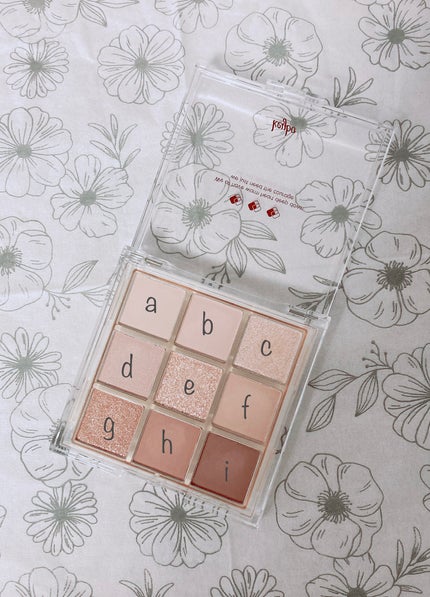 KEYBO FALL IN LOVE SHADOW PALETTE/keybo/アイシャドウパレットを使ったクチコミ(4枚目)