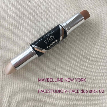 フェイスステュディオ Vフェイス デュオスティック/MAYBELLINE NEW YORK/ジェル・クリームチークを使ったクチコミ（1枚目）