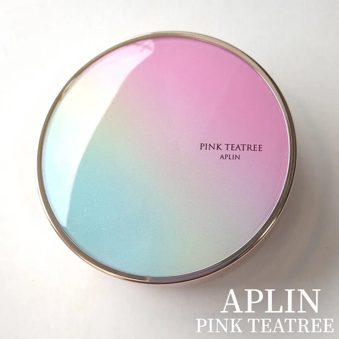 ピンクティーツリーカバークッション/APLIN/クッションファンデーションを使ったクチコミ(1枚目)