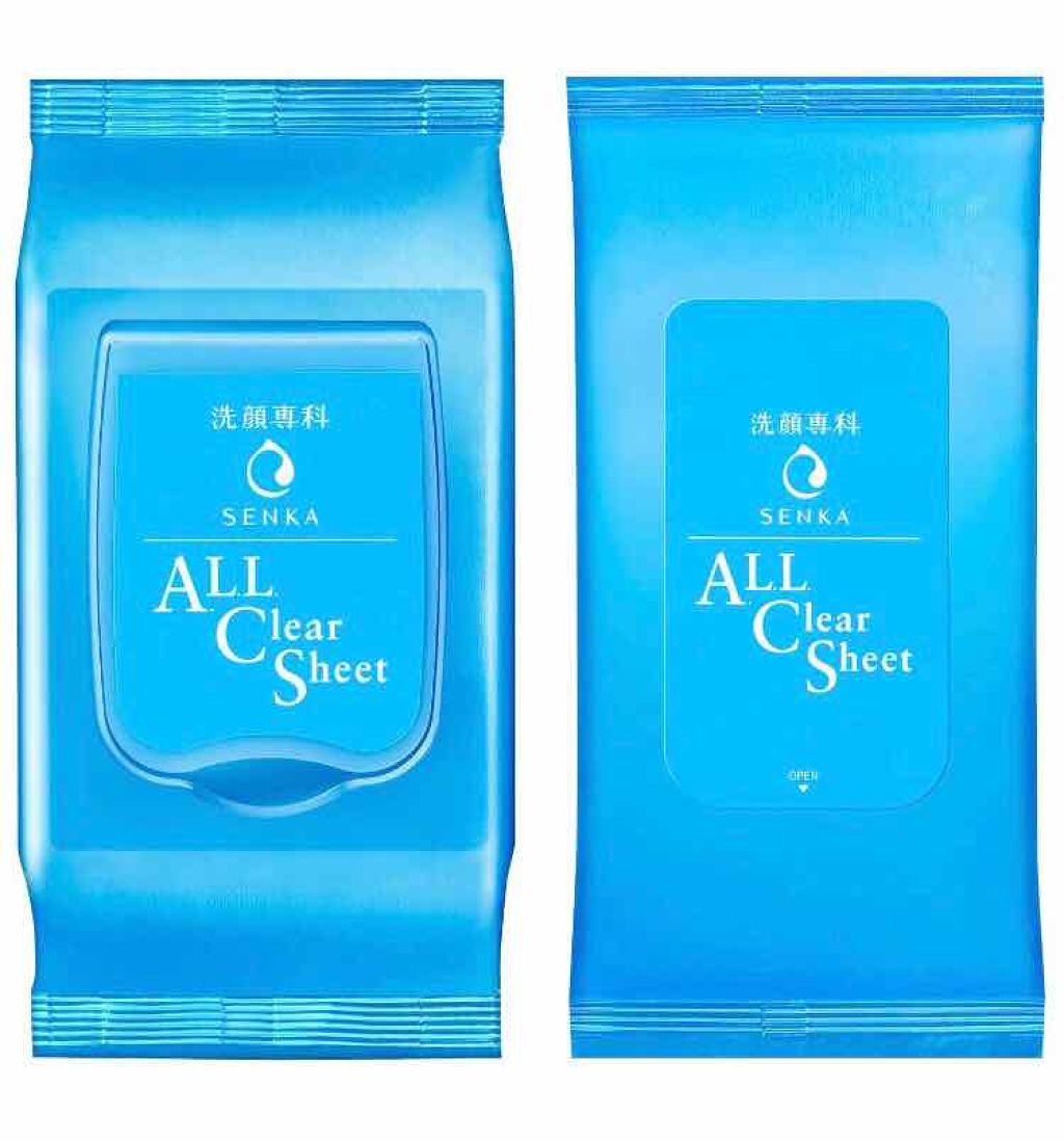 すっぴん磨きクレンジングシート/SENKA（専科）/クレンジングシートを使ったクチコミ（1枚目）