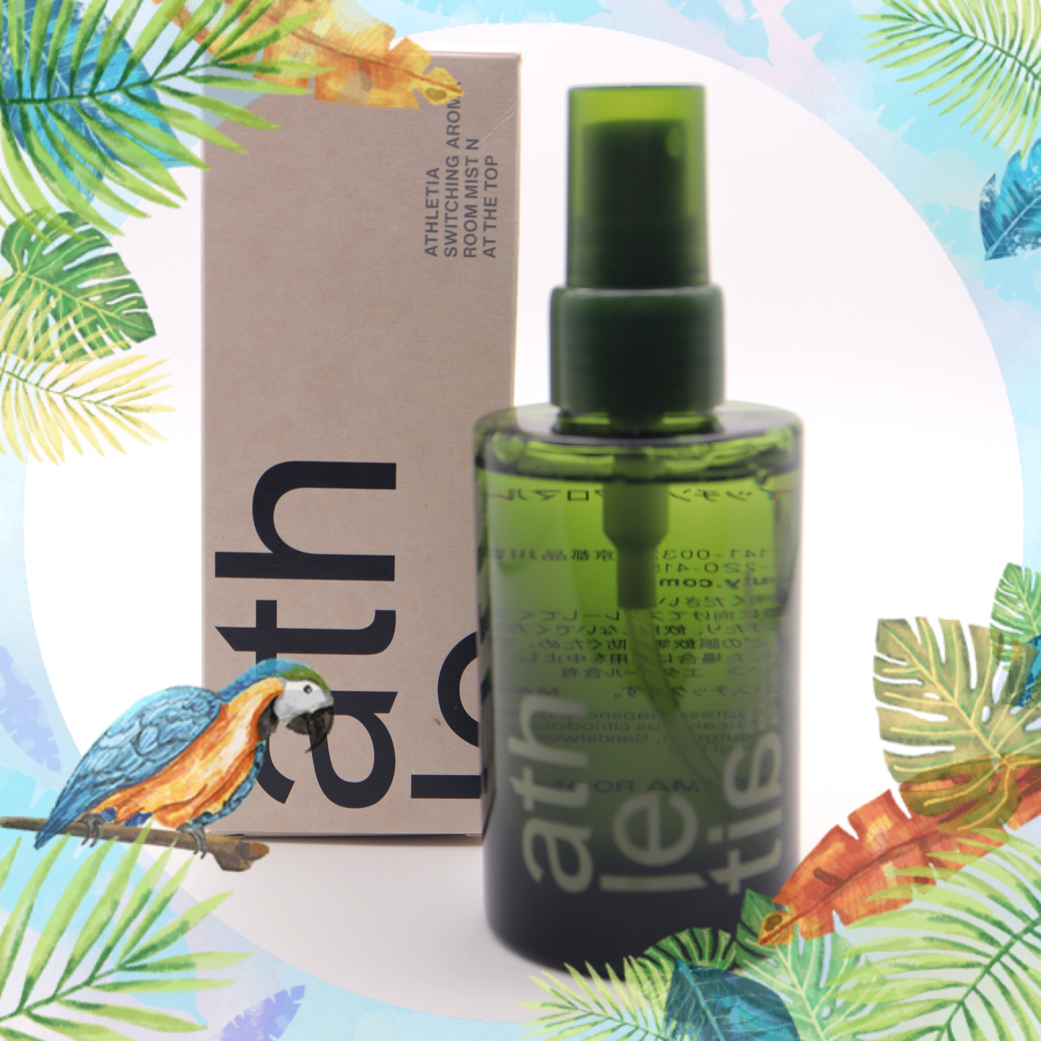 スイッチング アロマルームミスト N AT THE TOP/athletia/香水(その他)を使ったクチコミ（1枚目）