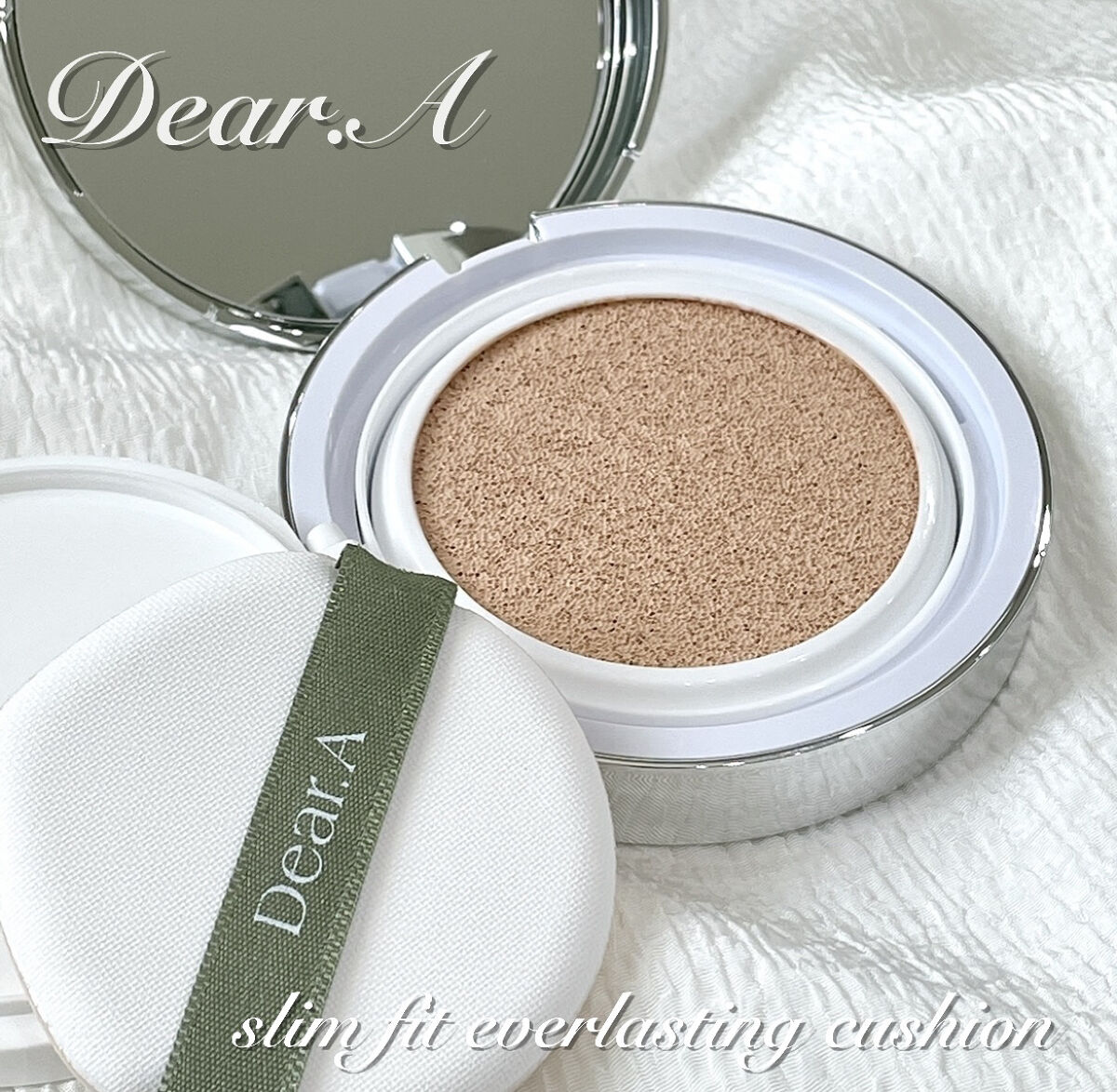 スリムフィット エバーラスティング クッション/Dear.A/クッションファンデーションを使ったクチコミ（1枚目）