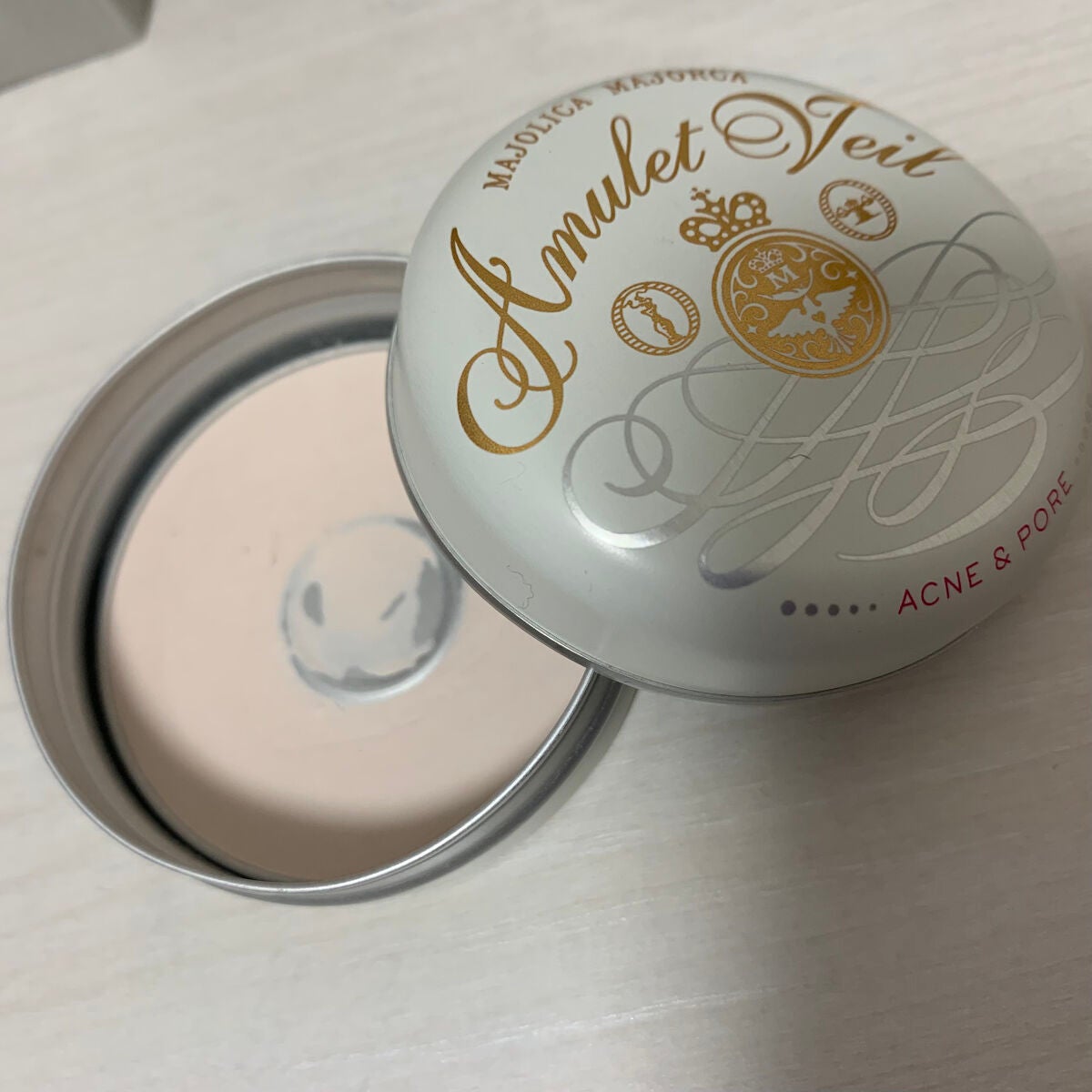 アミュレットヴェール/MAJOLICA MAJORCA/プレストパウダーを使ったクチコミ(2枚目)