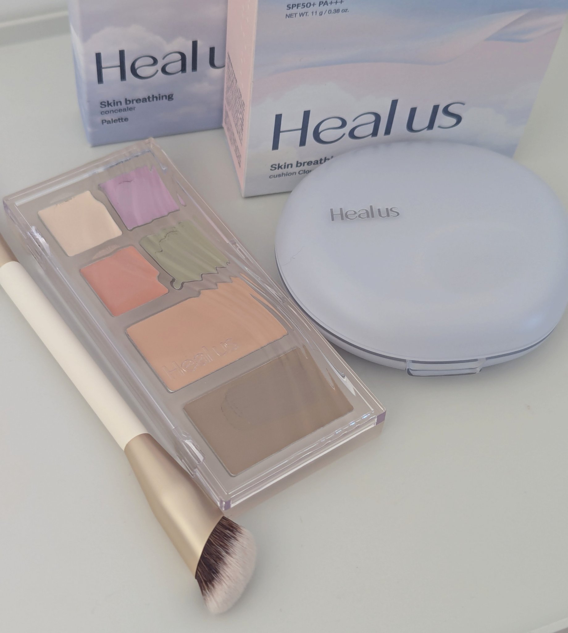 Skin breathing cushion Cloud/Healus/クッションファンデーションを使ったクチコミ（1枚目）