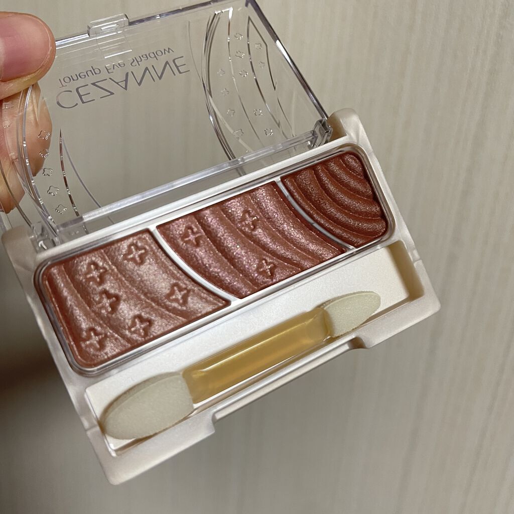 トーンアップアイシャドウ/CEZANNE/アイシャドウパレットを使ったクチコミ（2枚目）