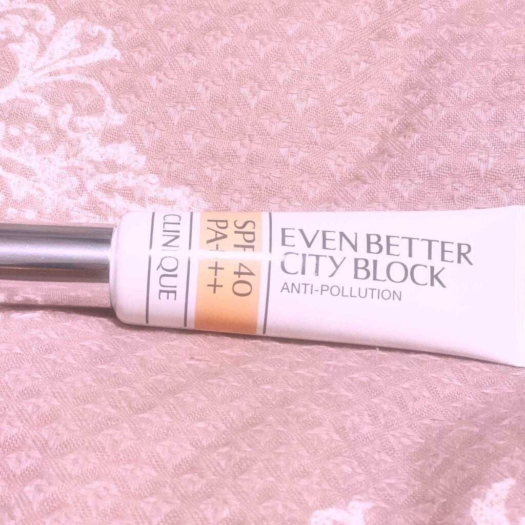 イーブン ベター シティ ブロック ポリュテクション 40 N/CLINIQUE/化粧下地を使ったクチコミ(1枚目)