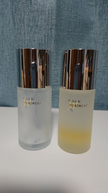 使いきり&リピートコスメ👯
RMK ダブルトリートメントオイル

一回の使用量が3滴ほどなのでコスパ最高👍
わたしは使いきるまで半年以上かかりました！


お風呂上がり、こどもの着替えやらクリーム塗って