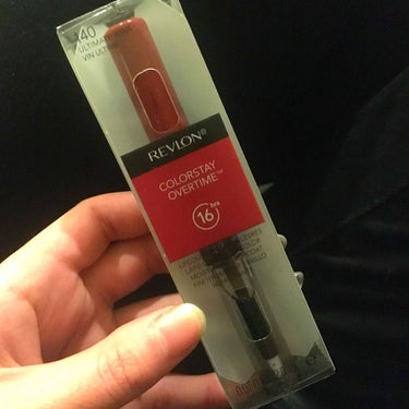 カラーステイ オーバータイム リップカラー/REVLON/リップグロスを使ったクチコミ（1枚目）