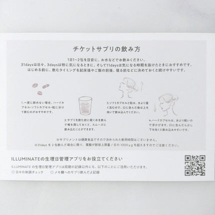 チケットサプリ/ILLUMINATE/健康サプリメントを使ったクチコミ(9枚目)
