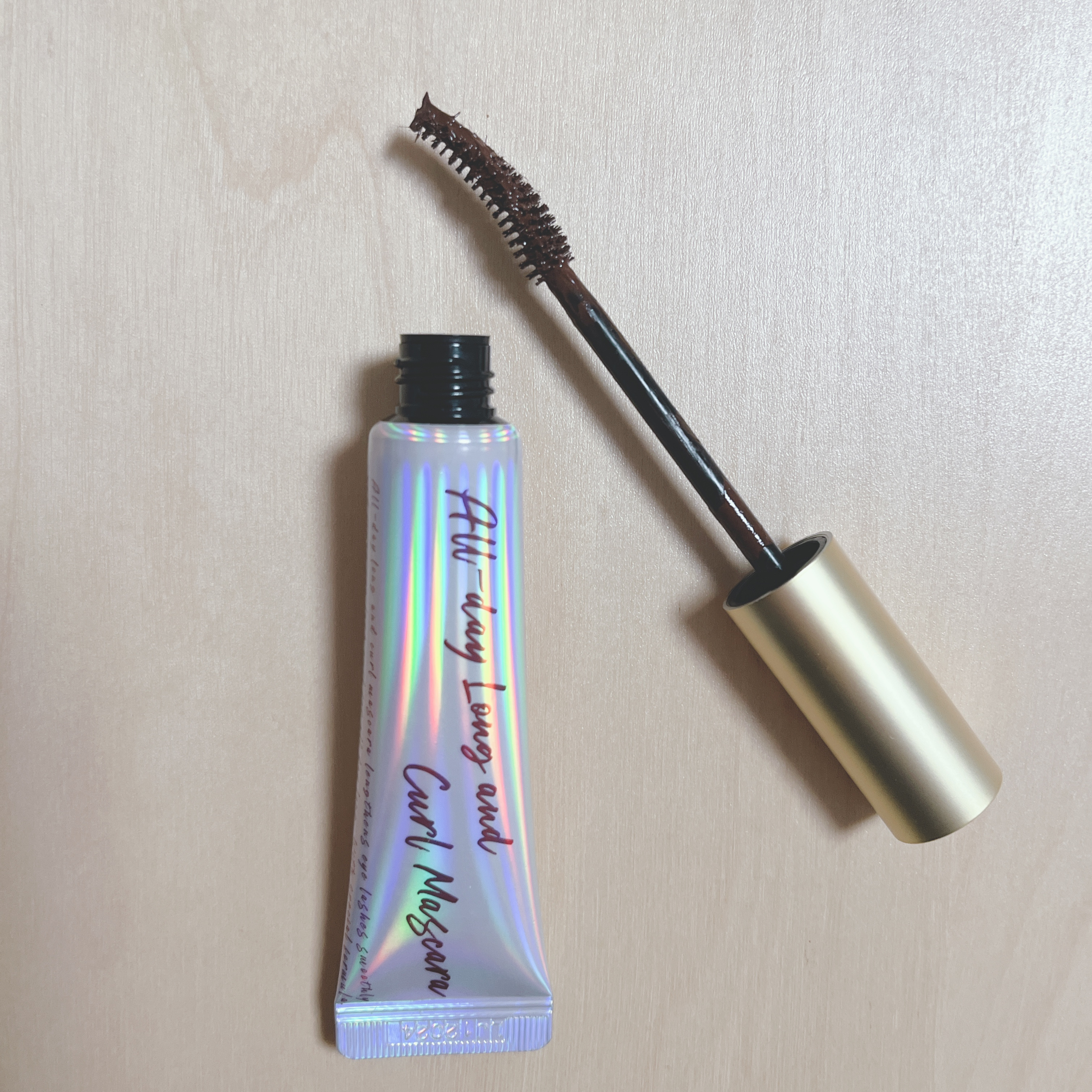 オールデイ ロング アンド カール マスカラ ブラウン/Milk Touch/マスカラを使ったクチコミ（2枚目）