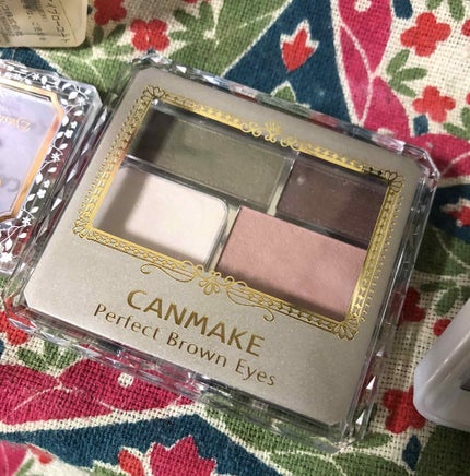 パーフェクトブラウンアイズ/キャンメイク/ジェル・クリームアイシャドウを使ったクチコミ(1枚目)