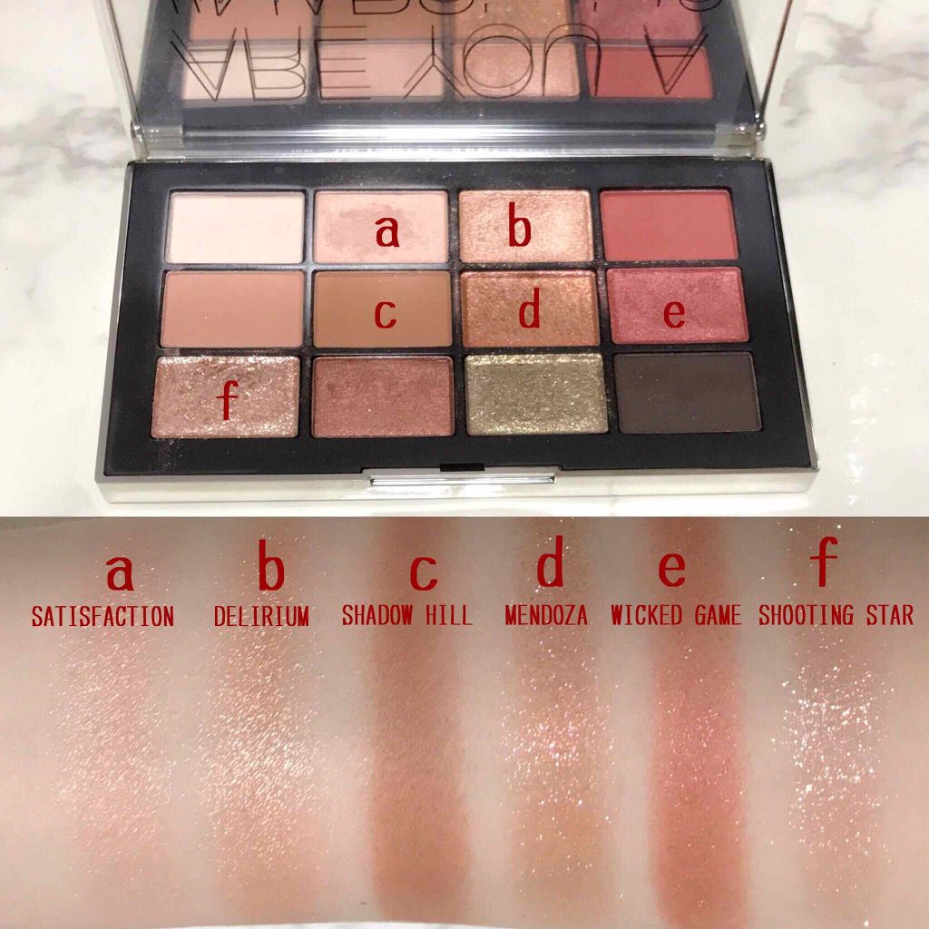 ナーズイスト ウォンテッド アイシャドーパレット/NARS/アイシャドウパレットを使ったクチコミ(3枚目)