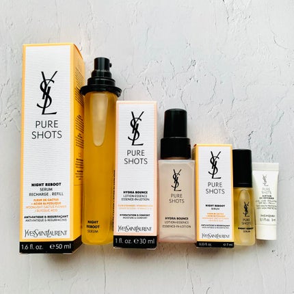 ピュアショット ナイト リチャージセラム/YVES SAINT LAURENT BEAUTE/美容液を使ったクチコミ(1枚目)