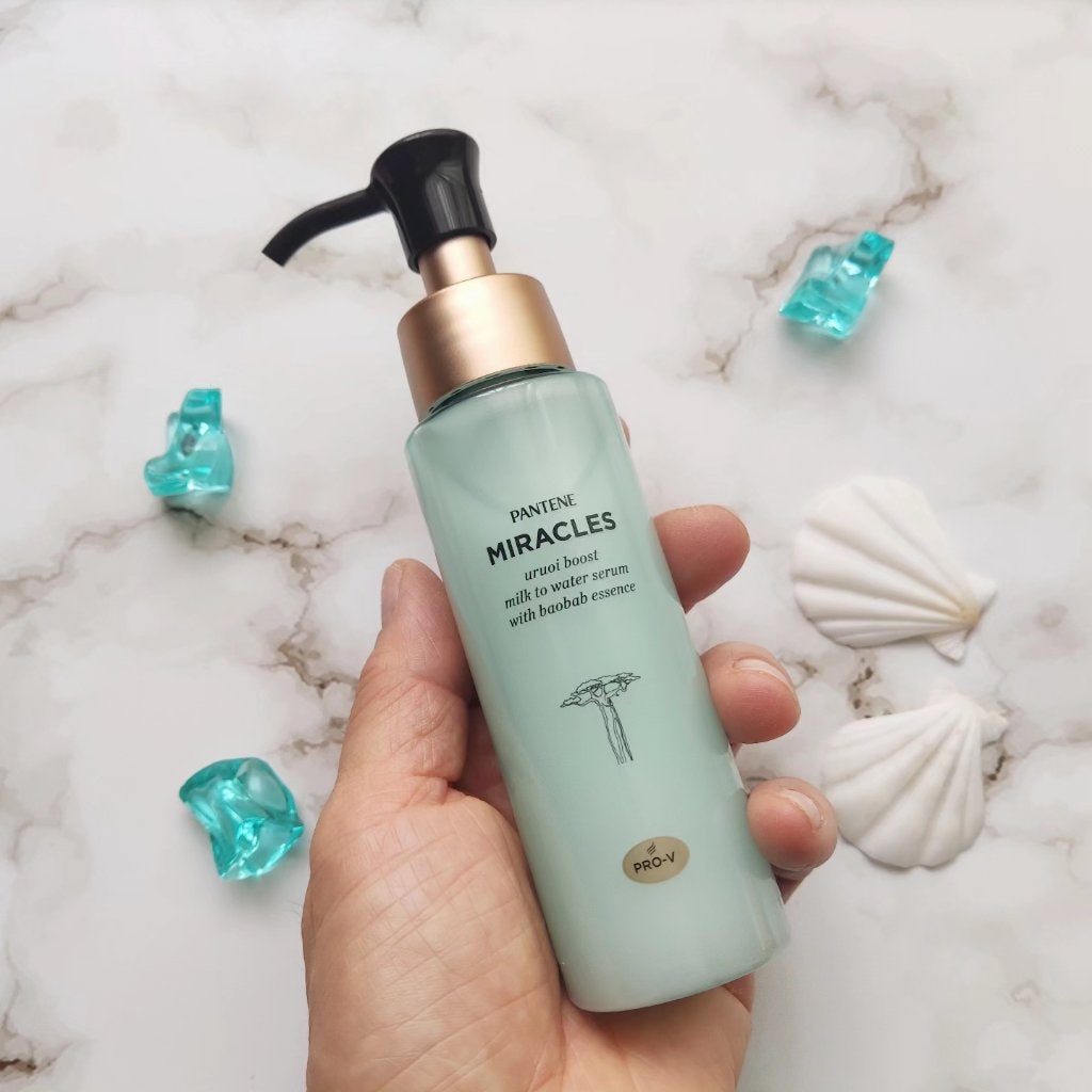 ミラクルズ うるおいブーストミルクウォーターセラム/パンテーン/アウトバストリートメントを使ったクチコミ(2枚目)