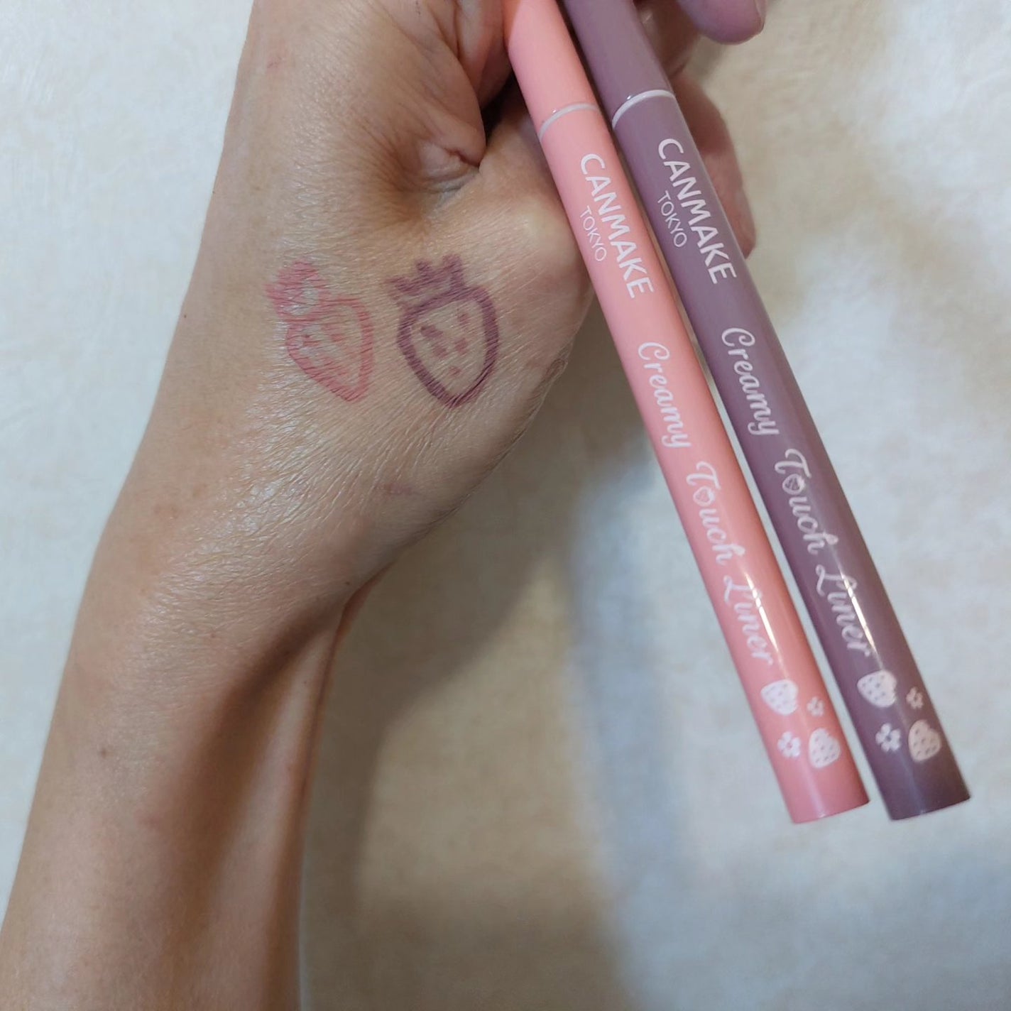 クリーミータッチライナー/キャンメイク/ジェルアイライナーを使ったクチコミ(1枚目)