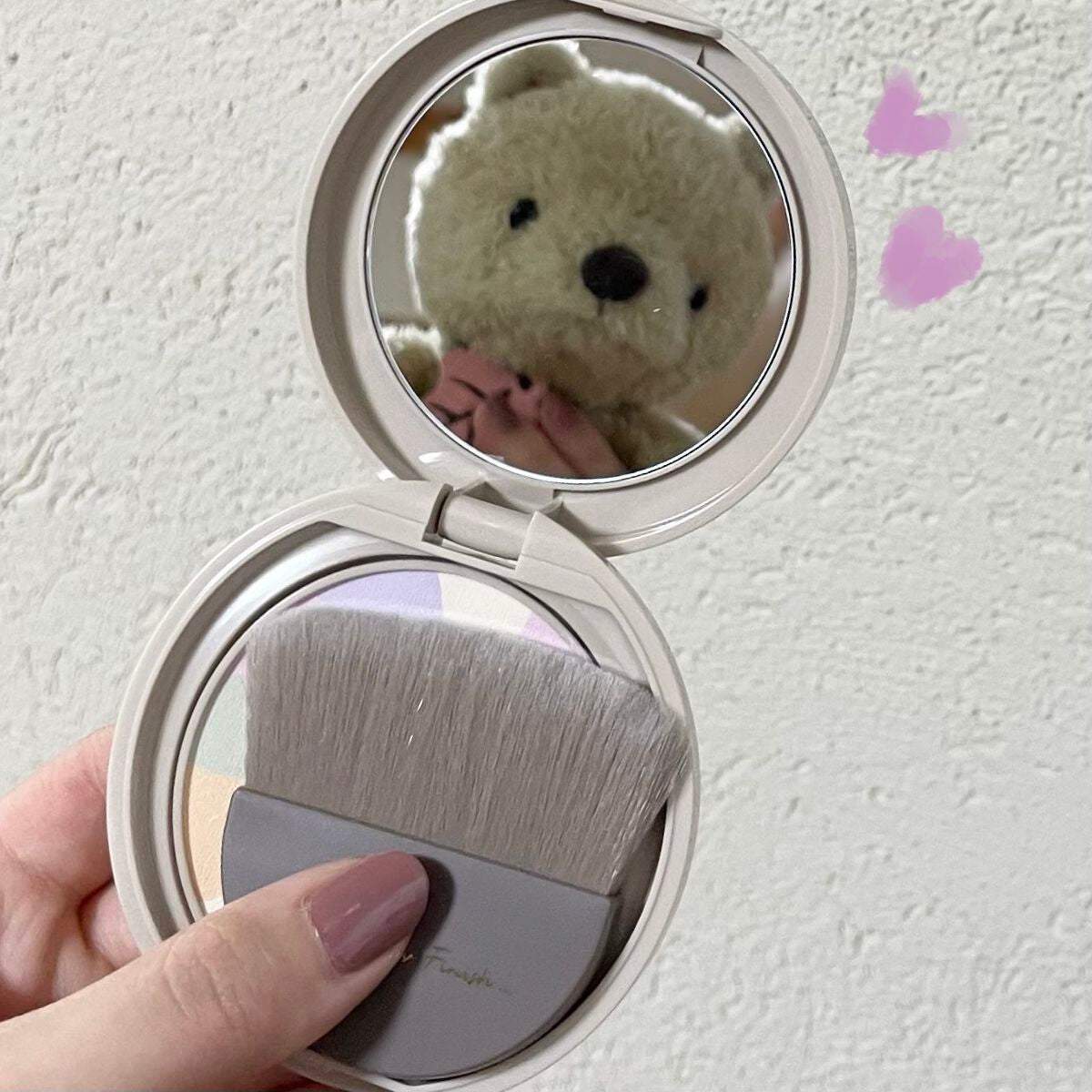 マシュマロフィニッシュパウダー ~Abloom~/キャンメイク/プレストパウダーを使ったクチコミ(2枚目)