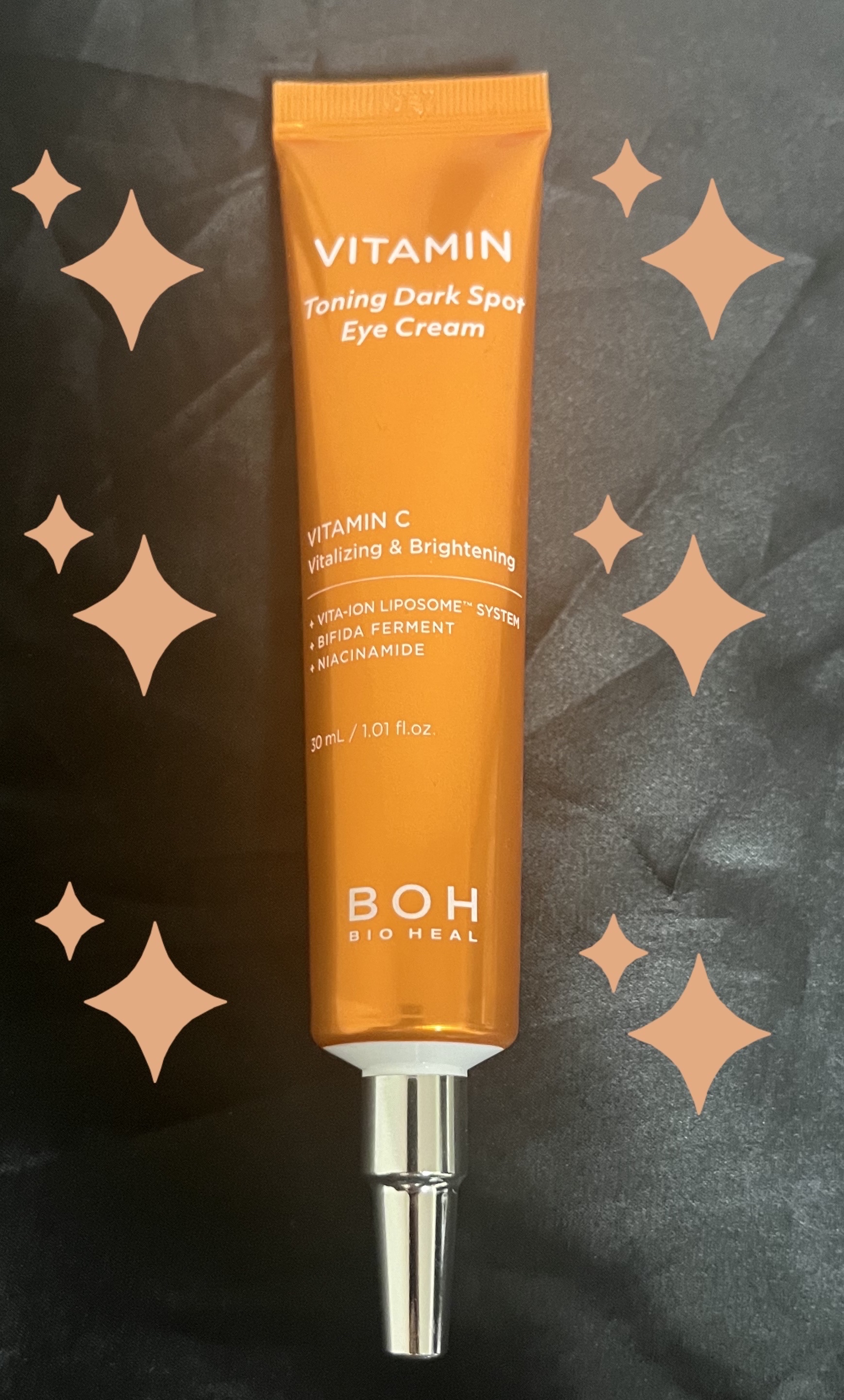 ビタミントーニングダークスポットアイクリーム/BIOHEAL BOH/アイケア・アイクリームを使ったクチコミ（1枚目）