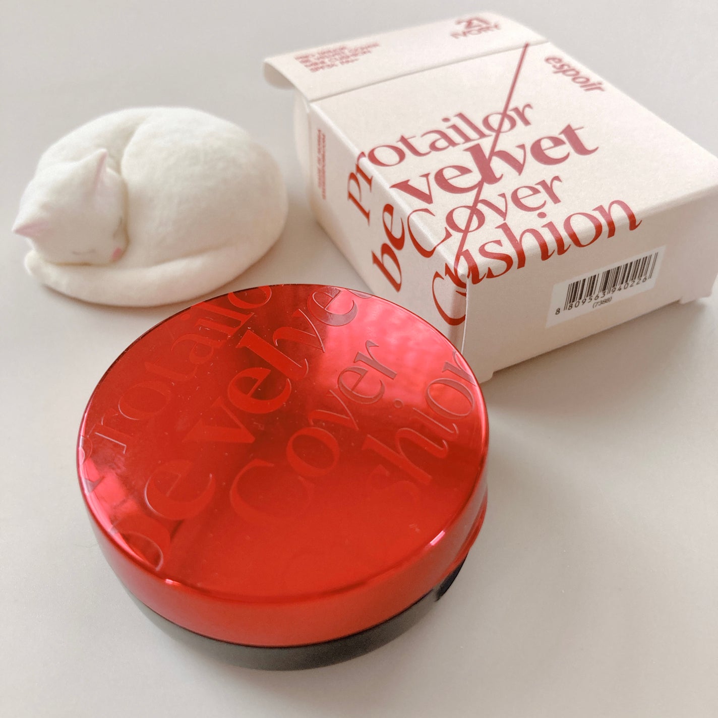 プロテーラービーベルベットカバークッション/espoir/クッションファンデーションを使ったクチコミ(2枚目)