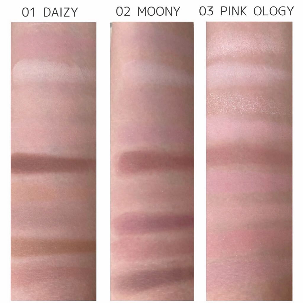 マイフェイブムードアイパレット 9カラー/HOLIKA HOLIKA/アイシャドウパレットを使ったクチコミ(4枚目)