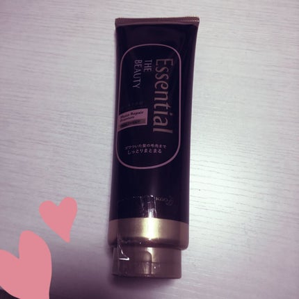 THE BEAUTY 髪のキメ美容プレミアムトリートメント<モイストリペアプレミアム>/エッセンシャル/洗い流すヘアトリートメントを使ったクチコミ(1枚目)