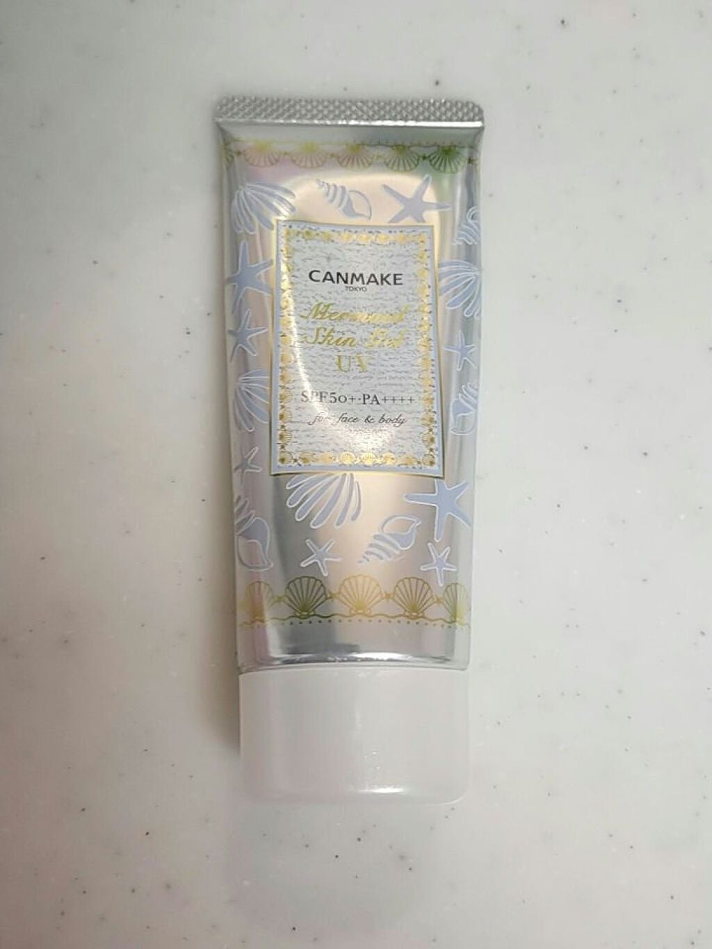 マーメイドスキンジェルUV/キャンメイク/日焼け止めジェルを使ったクチコミ(4枚目)