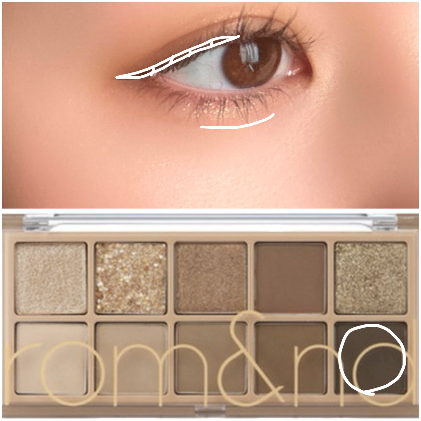 ベターザンパレット/rom&nd/アイシャドウパレットを使ったクチコミ(5枚目)