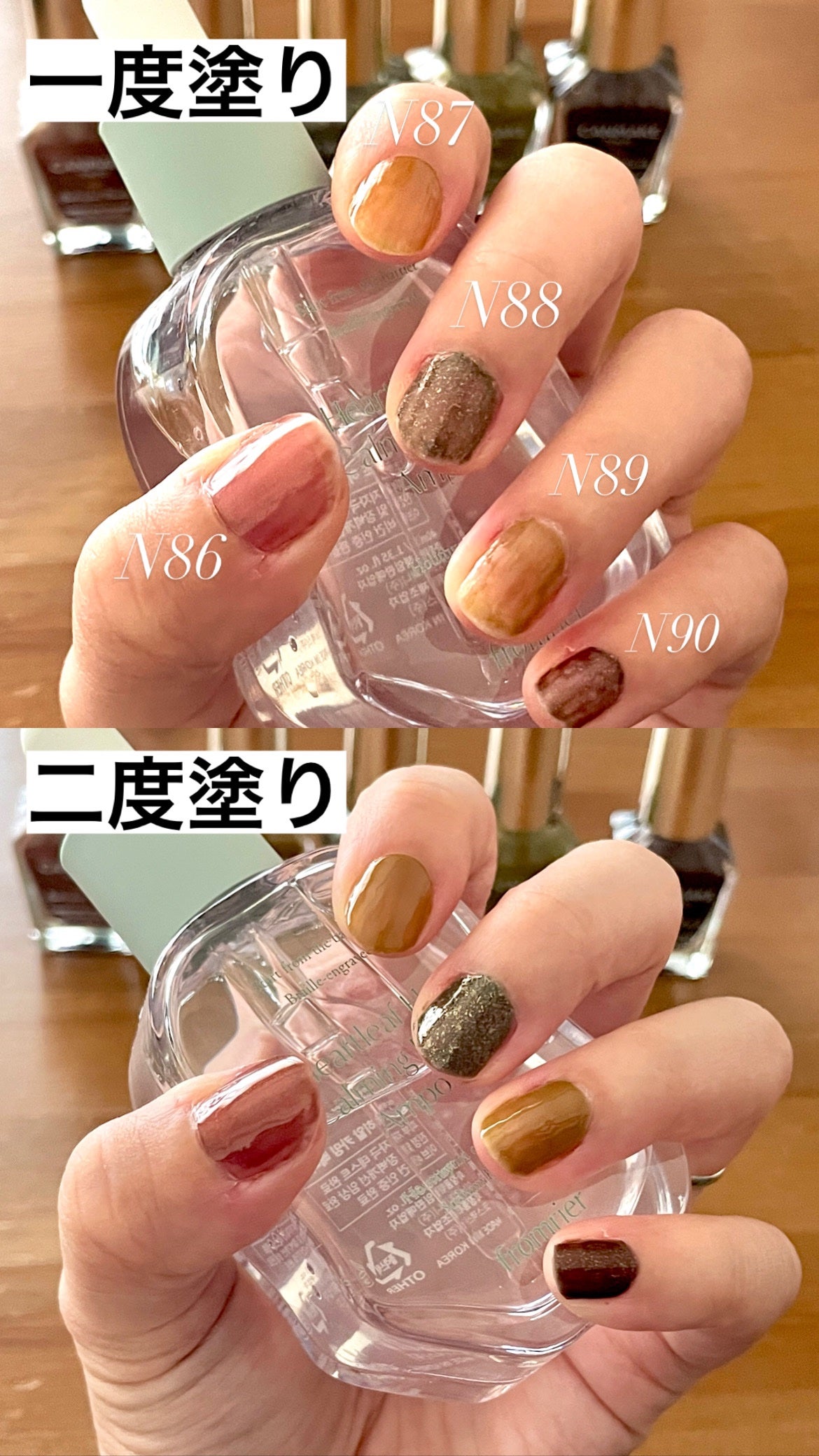 カラフルネイルズ/キャンメイク/マニキュアを使ったクチコミ(4枚目)