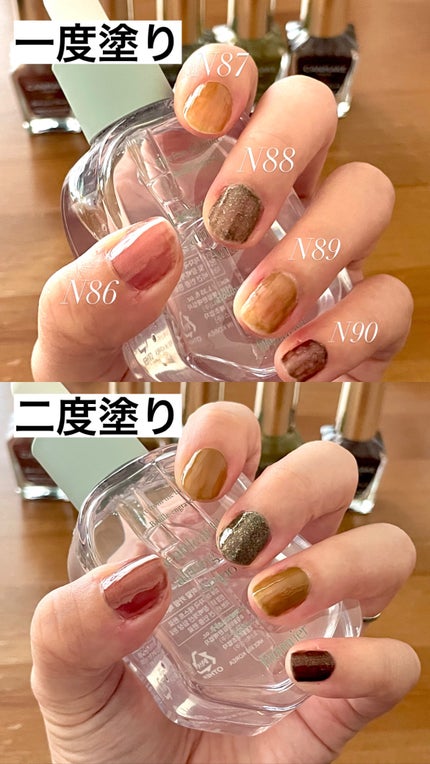 カラフルネイルズ/キャンメイク/マニキュアを使ったクチコミ(4枚目)