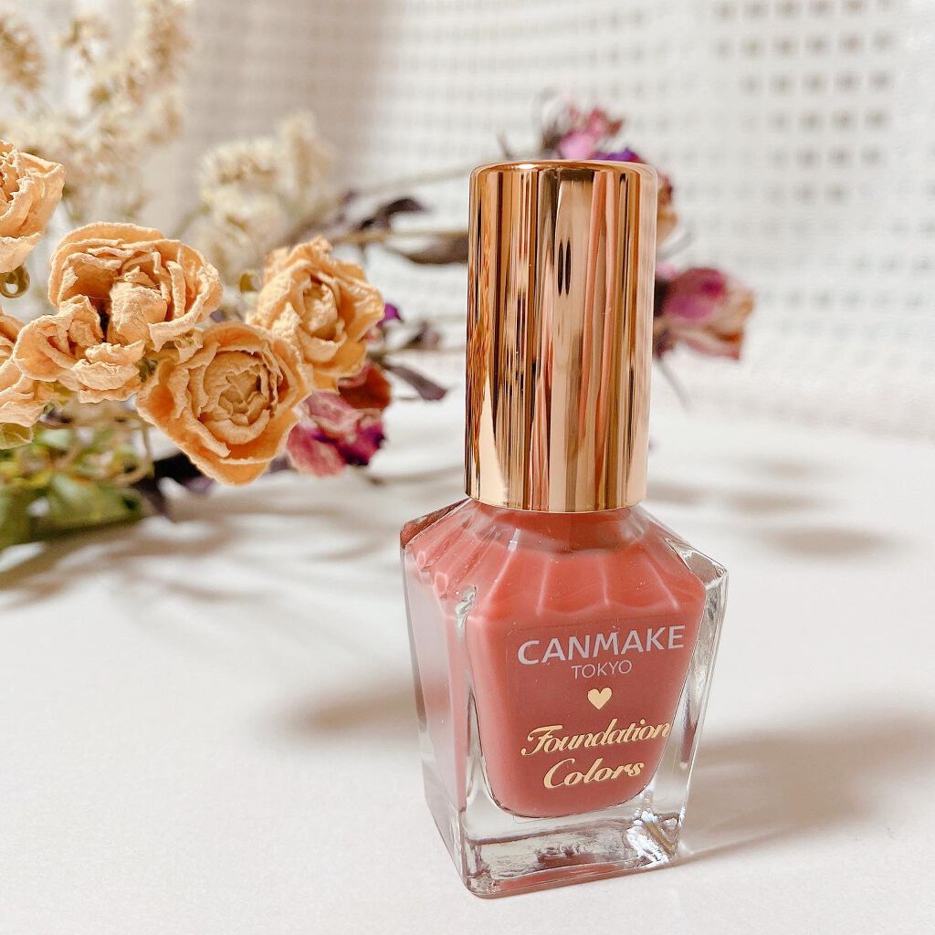 ファンデーションカラーズ/キャンメイク/マニキュアを使ったクチコミ(1枚目)