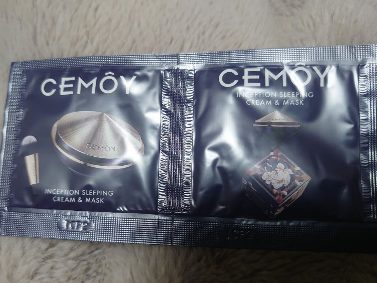 インセプション スリーピング クリーム & マスク/CEMOY/洗い流すパック・マスクを使ったクチコミ（1枚目）