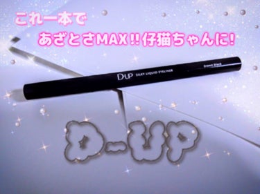 シルキーリキッドアイライナーWP/D-UP/リキッドアイライナーを使ったクチコミ（1枚目）