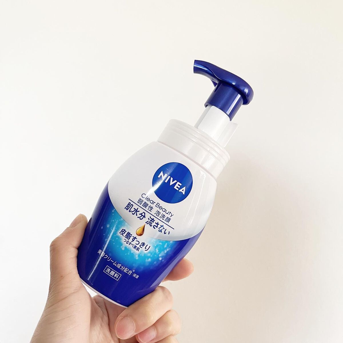 ニベア クリアビューティー弱酸性泡洗顔 皮脂すっきり 本体 150ml/ニベア/泡洗顔を使ったクチコミ（3枚目）