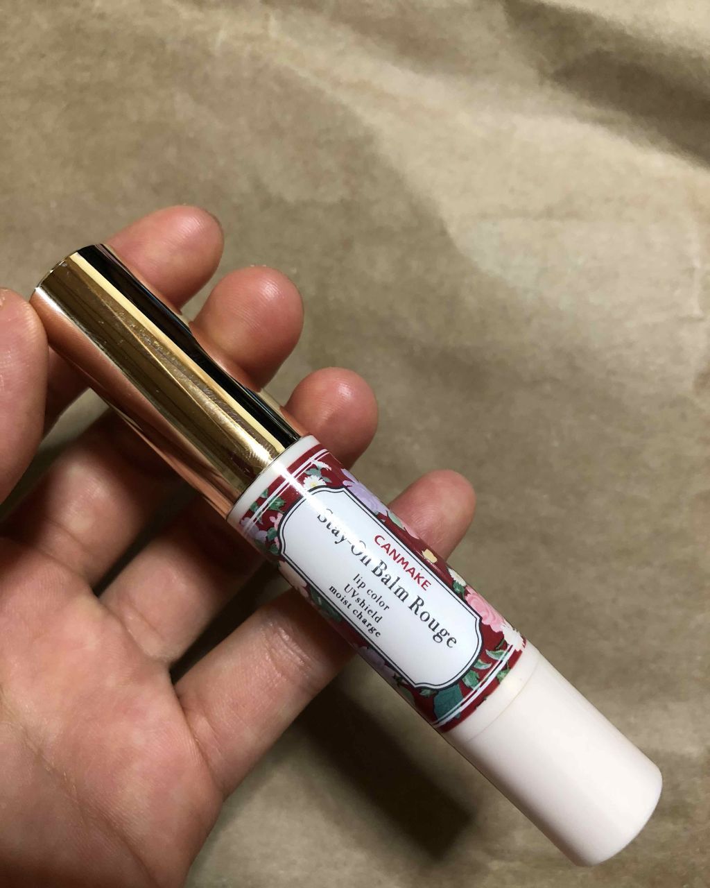 ステイオンバームルージュ/キャンメイク/口紅を使ったクチコミ(1枚目)