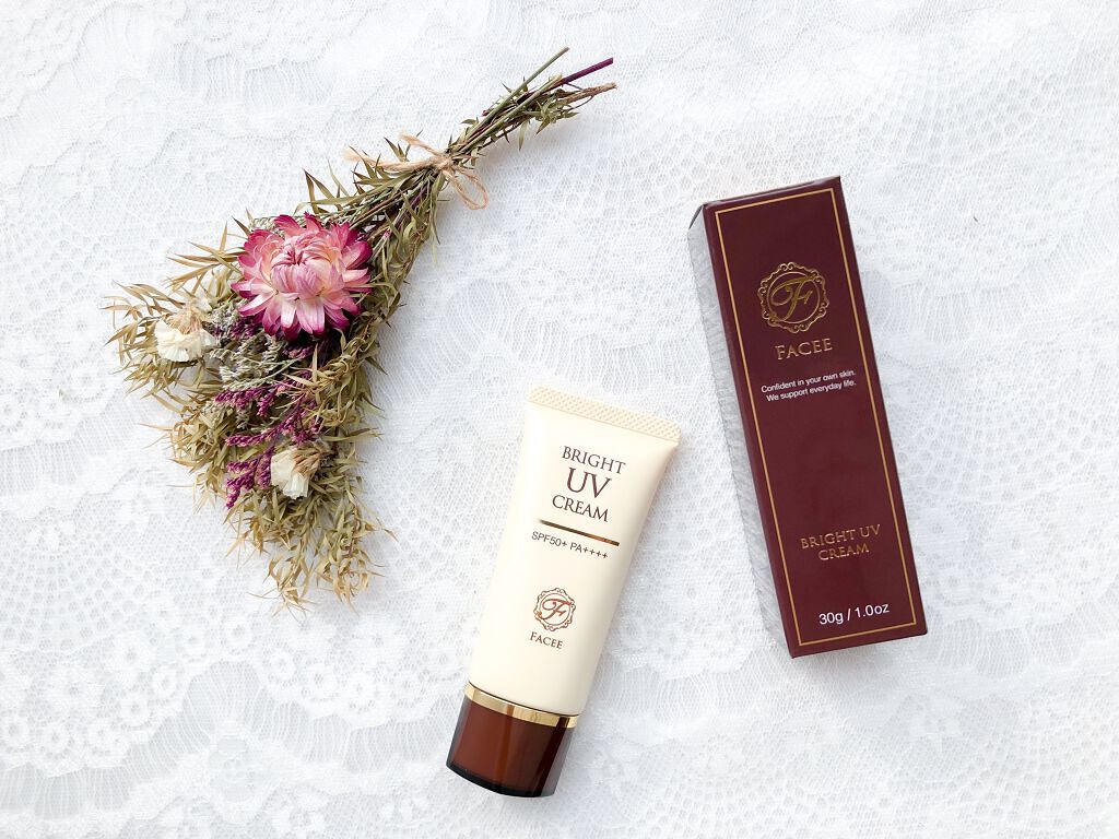 ブライトUVクリーム/Facee/日焼け止めクリームを使ったクチコミ（1枚目）