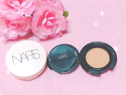 ピュアラディアントプロテクション アクアティックグロー クッションファンデーション SPF50+/PA+++/NARS/クッションファンデーションを使ったクチコミ(3枚目)