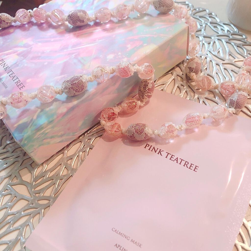 ピンクティーツリーマスクパック/APLIN/シートマスク・パックを使ったクチコミ(5枚目)