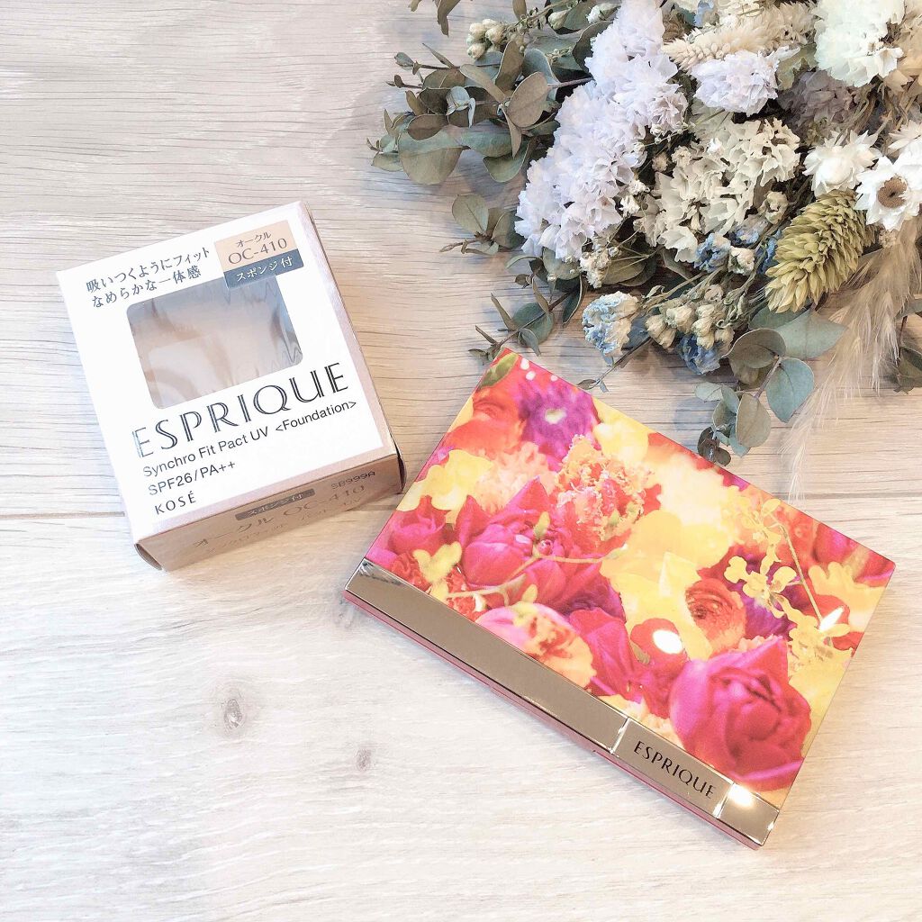 シンクロフィット パクト UV 限定パクト/ESPRIQUE/パウダーファンデーションを使ったクチコミ（1枚目）