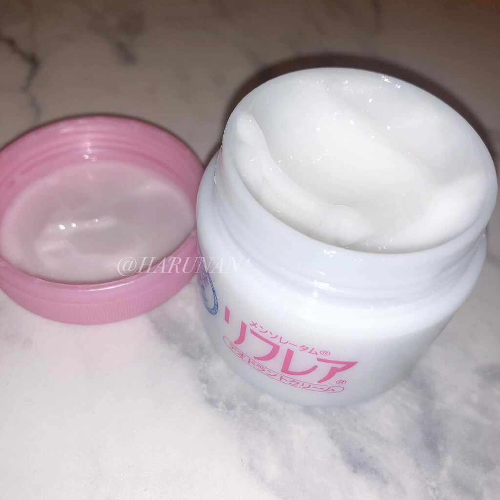 メンソレータム リフレア デオドラントクリーム/リフレア/デオドラント・制汗剤を使ったクチコミ（2枚目）