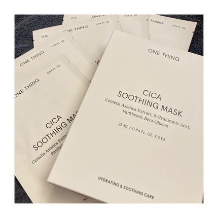 CICAスージングマスク/ONE THING/シートマスク・パックを使ったクチコミ(1枚目)