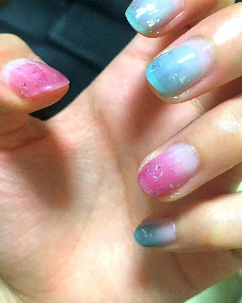 ジェルボリュームトップコート/キャンメイク/ネイルトップコートを使ったクチコミ（1枚目）