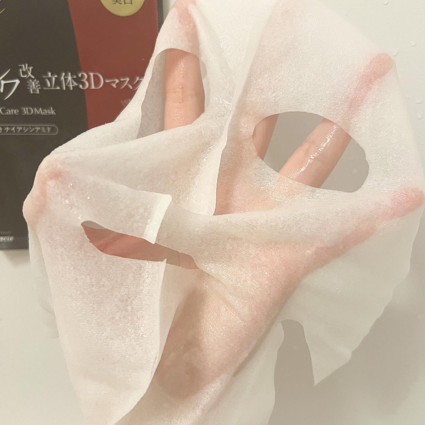 肌美精プレミア 薬用3Dマスク/肌美精/シートマスク・パックを使ったクチコミ(3枚目)