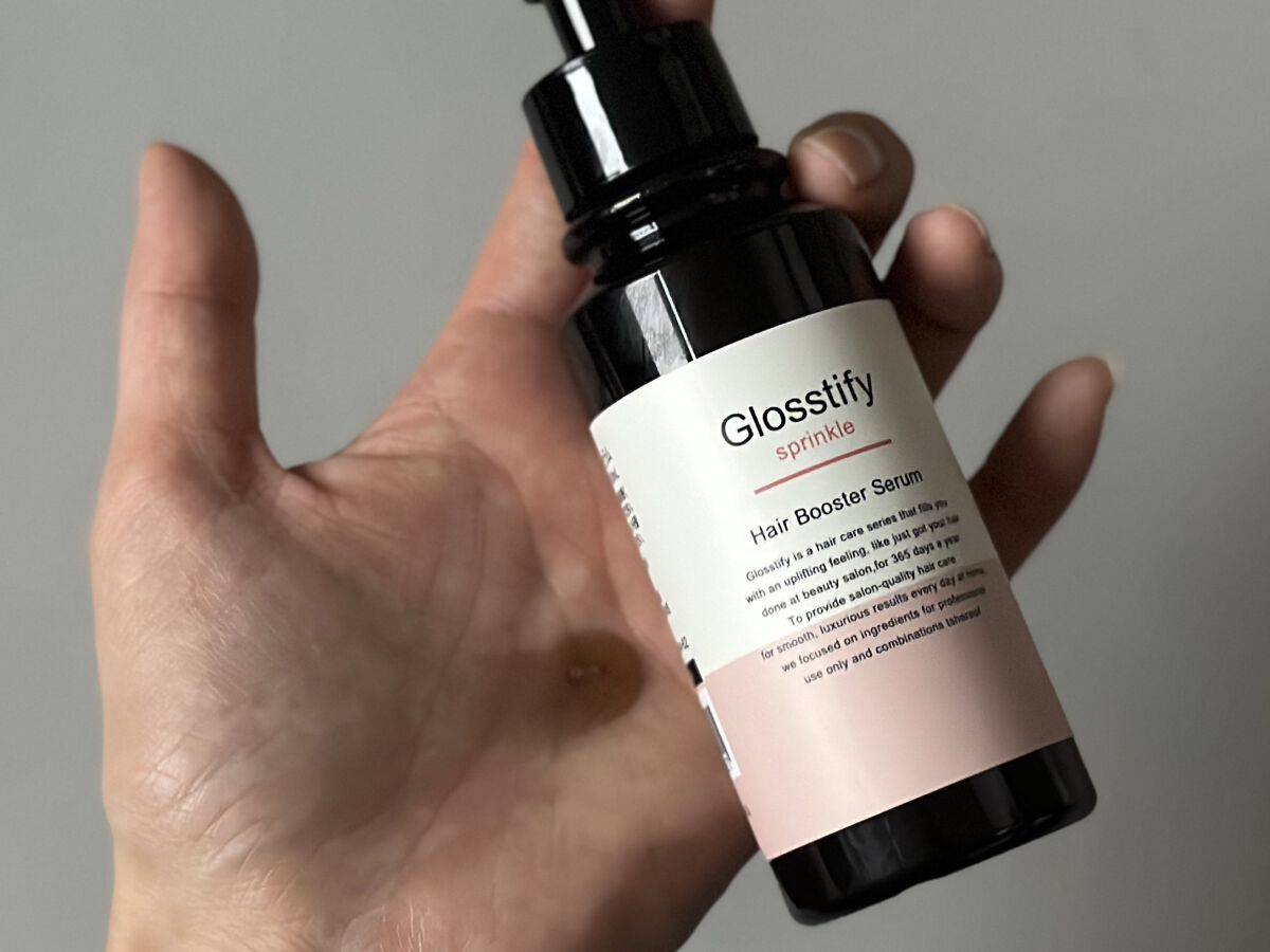Sprinkle/Glosstify/洗い流すヘアトリートメントを使ったクチコミ（1枚目）