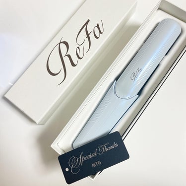 ReFa ReFa FINGER IRON STのクチコミ「.
Refa〈フィンガーアイロンST ホワイト〉

ついについに！
フィンガーアイロンGet💎.....」（1枚目）