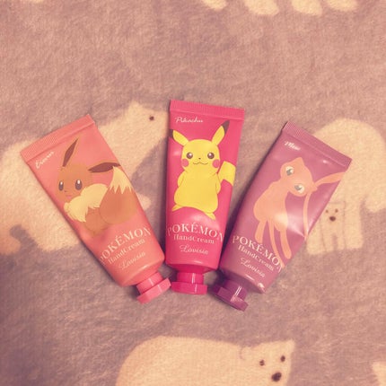 ポケモンハンドクリーム ミュウ/ラヴィジア/ハンドクリームを使ったクチコミ(1枚目)