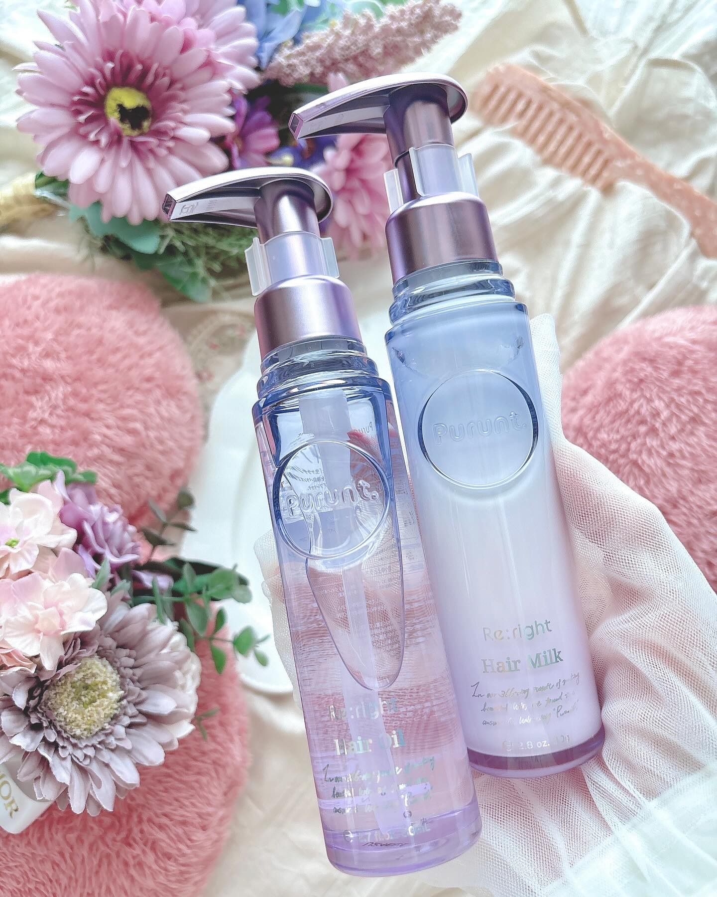 プルント リライト美容液ヘアミルク/Purunt./ヘアミルクを使ったクチコミ（1枚目）